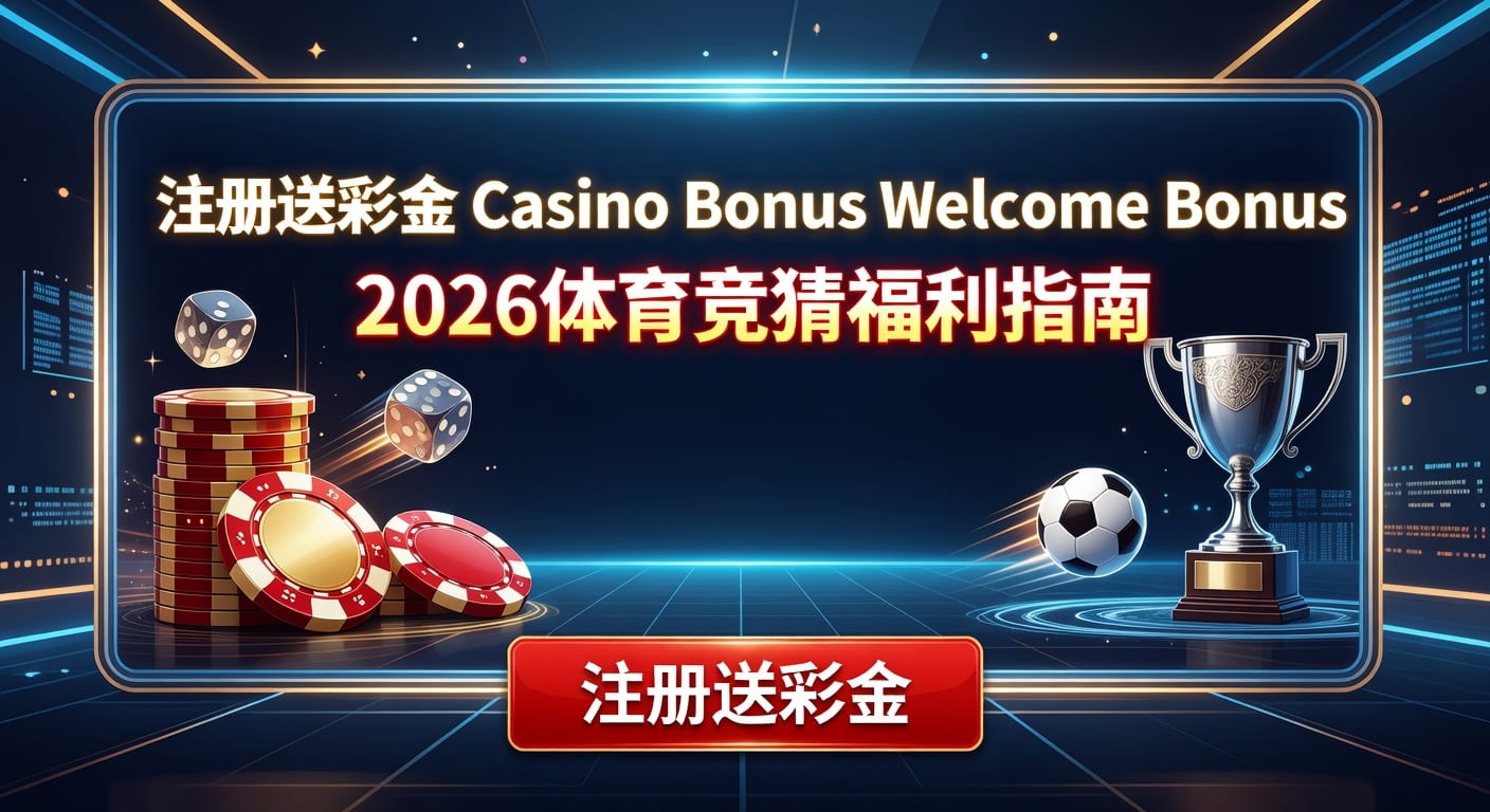 注册送彩金 casino bonus welcome bonus 2026年入门指南